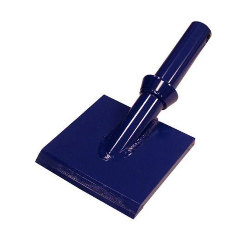 National 7079-6 6 x 6 Ultra Heavy Duty Angle Shank Floor Scraper Blade